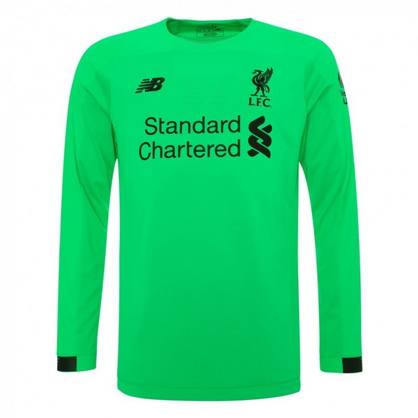 Camiseta Liverpool ML Portero 2019-20 Verde